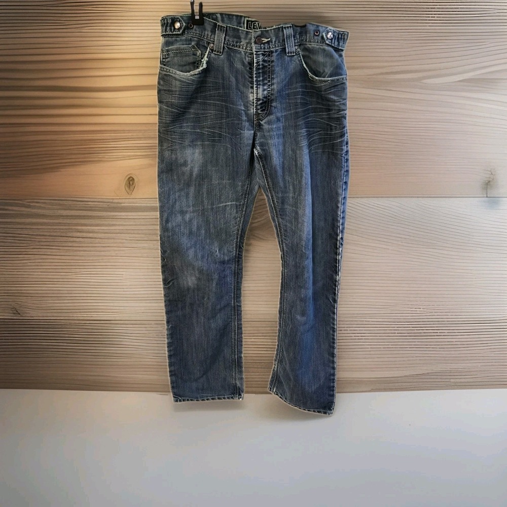 Men Vintage Y2k Levi Slim Straight 514 Jeans 33/32